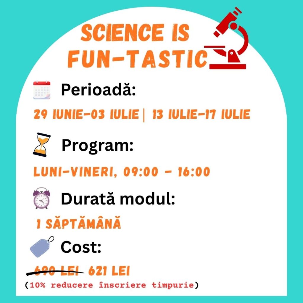 Curs de științe în engleză