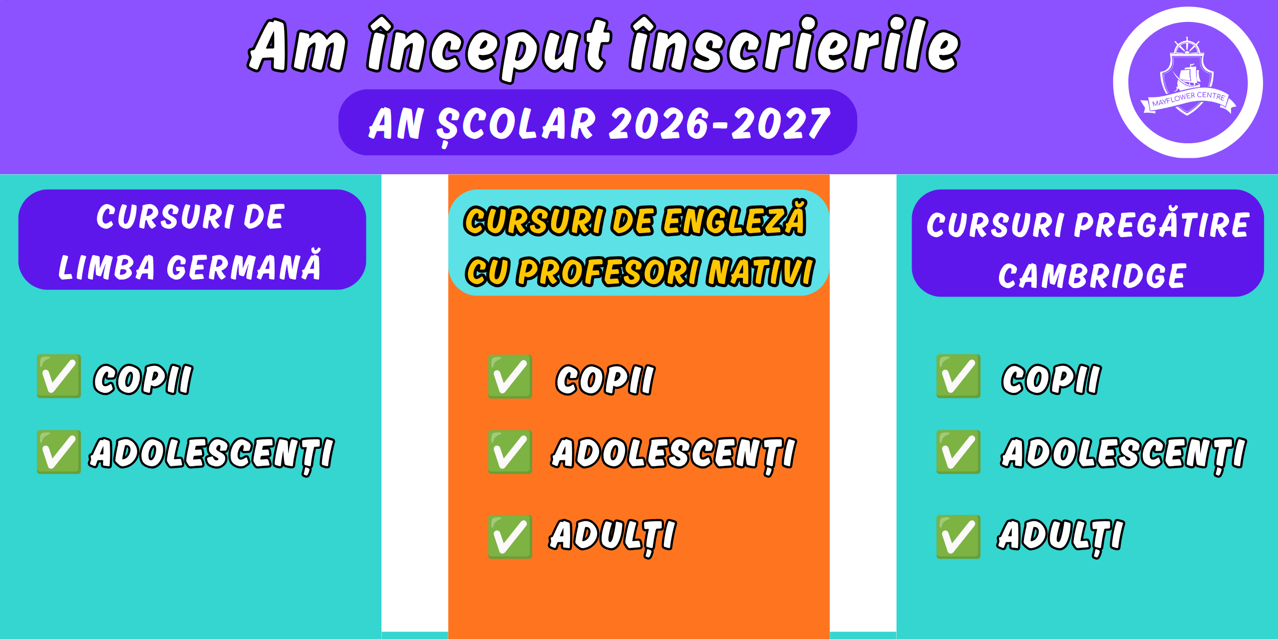 Cursuri de engleză